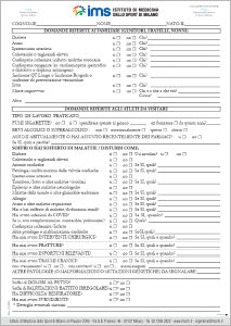 Immagine QUESTIONARIO ANAMNESTICO